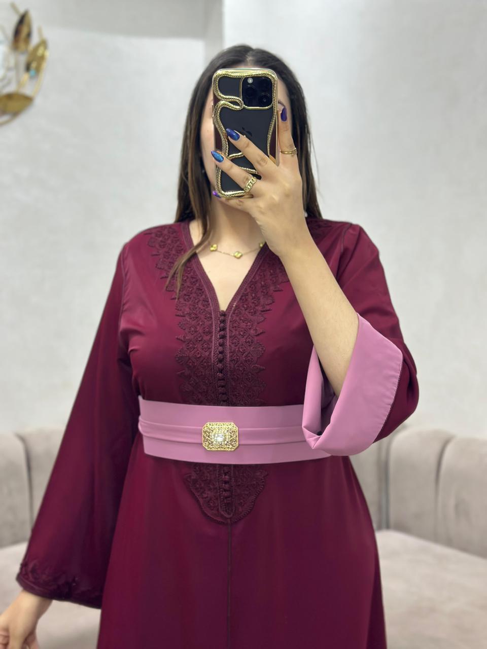 قفطان بالمضمة