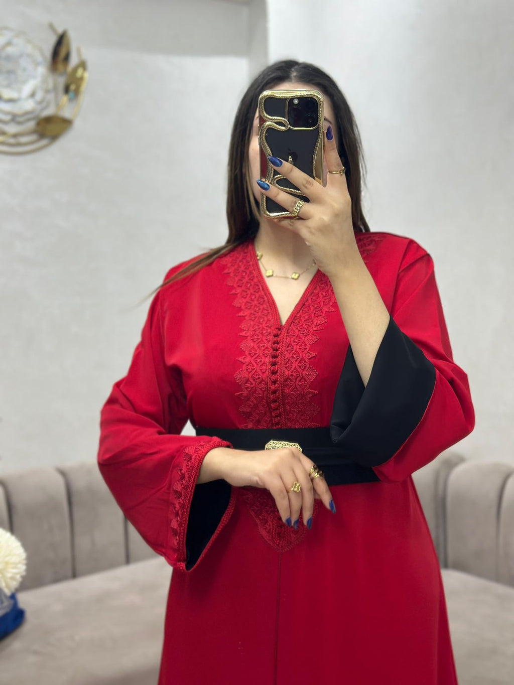 قفطان بالمضمة