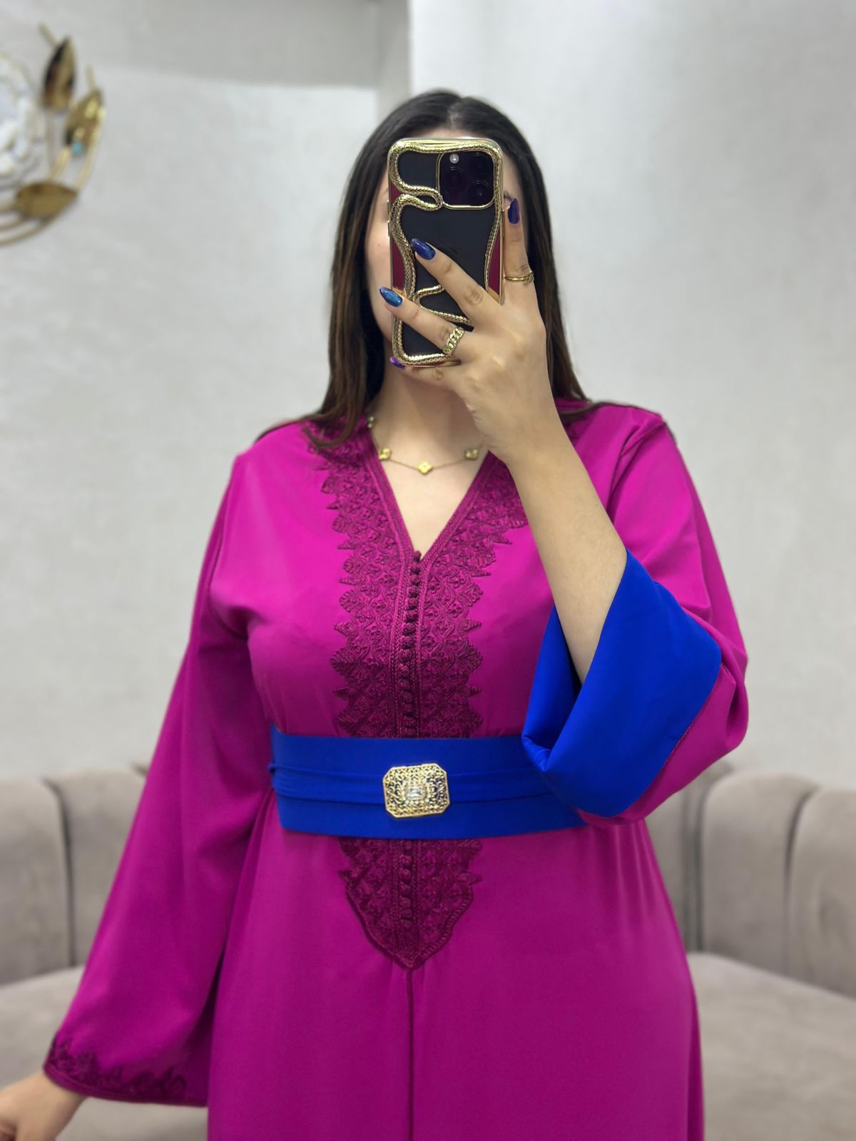 قفطان بالمضمة